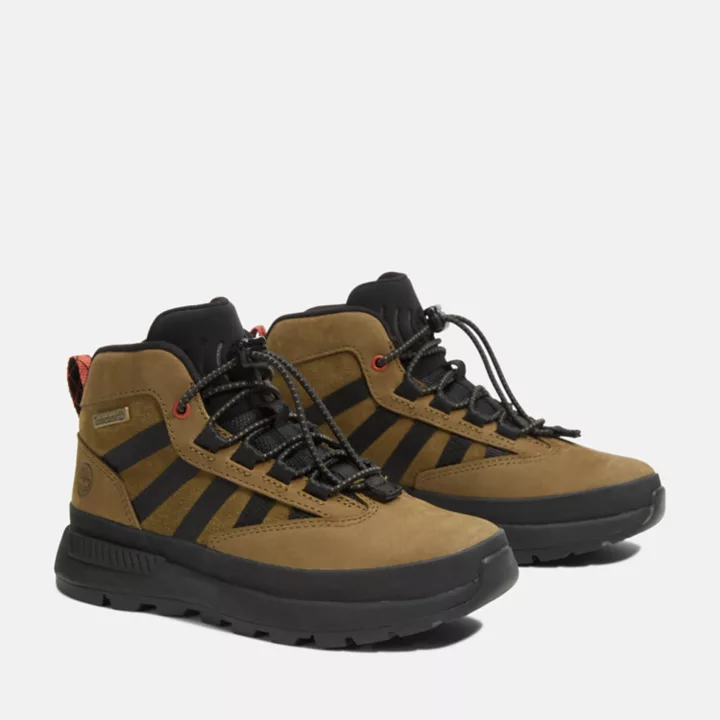 Bota Euro Trekker para jovens na cor marrom