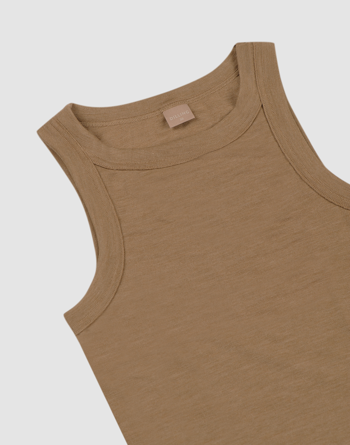 Tanktop van merinowol/zijde voor dames