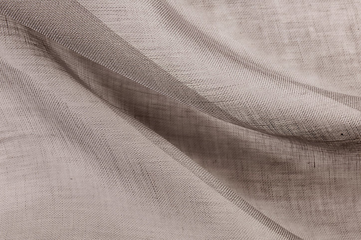 Voilage en lin Linder L.145 x H.260 cm marron brun