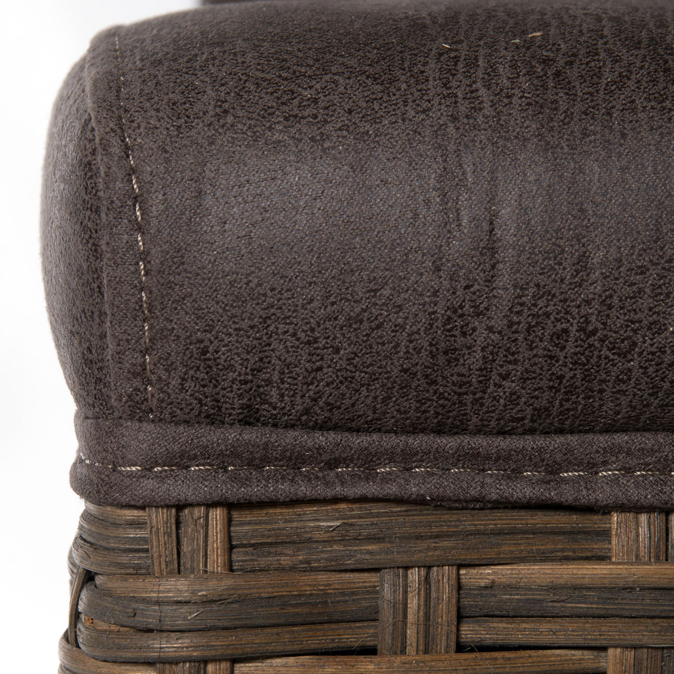 Stuhl 'Gent', natur-braun, B 51 cm, H 95 cm, L 56 cm von fischer's lagerhaus