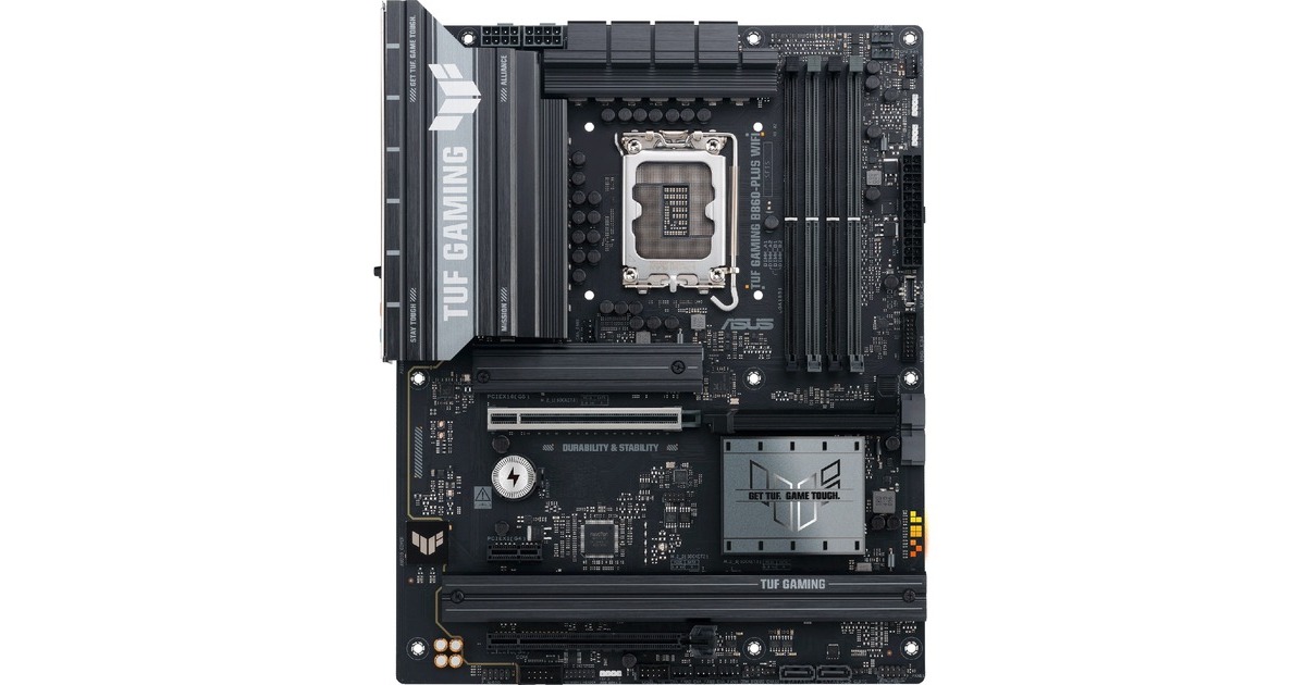 ASUSTUF Gaming B860-PLUS WIFI socket 1851 moederbord  (2.5 Gb-LAN, Wi-Fi 7, BT, Sound, ATX)