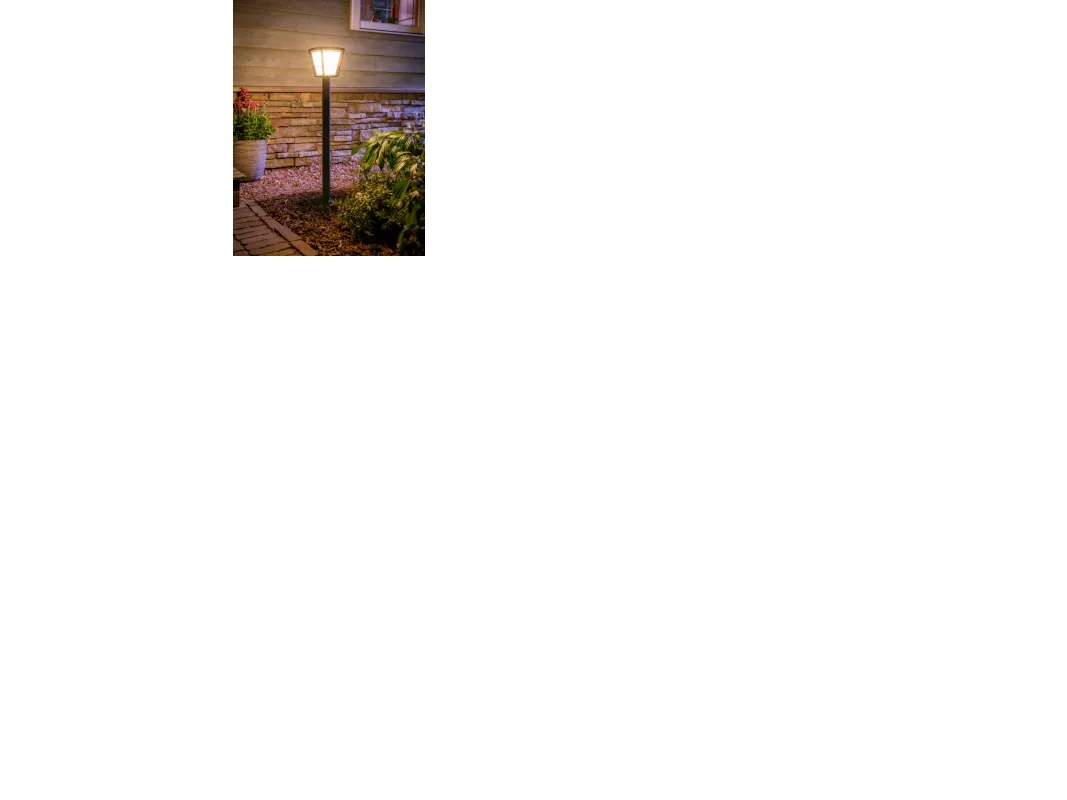 Philips Hue White Color Ambiance Econic Udendørs Bedlampe