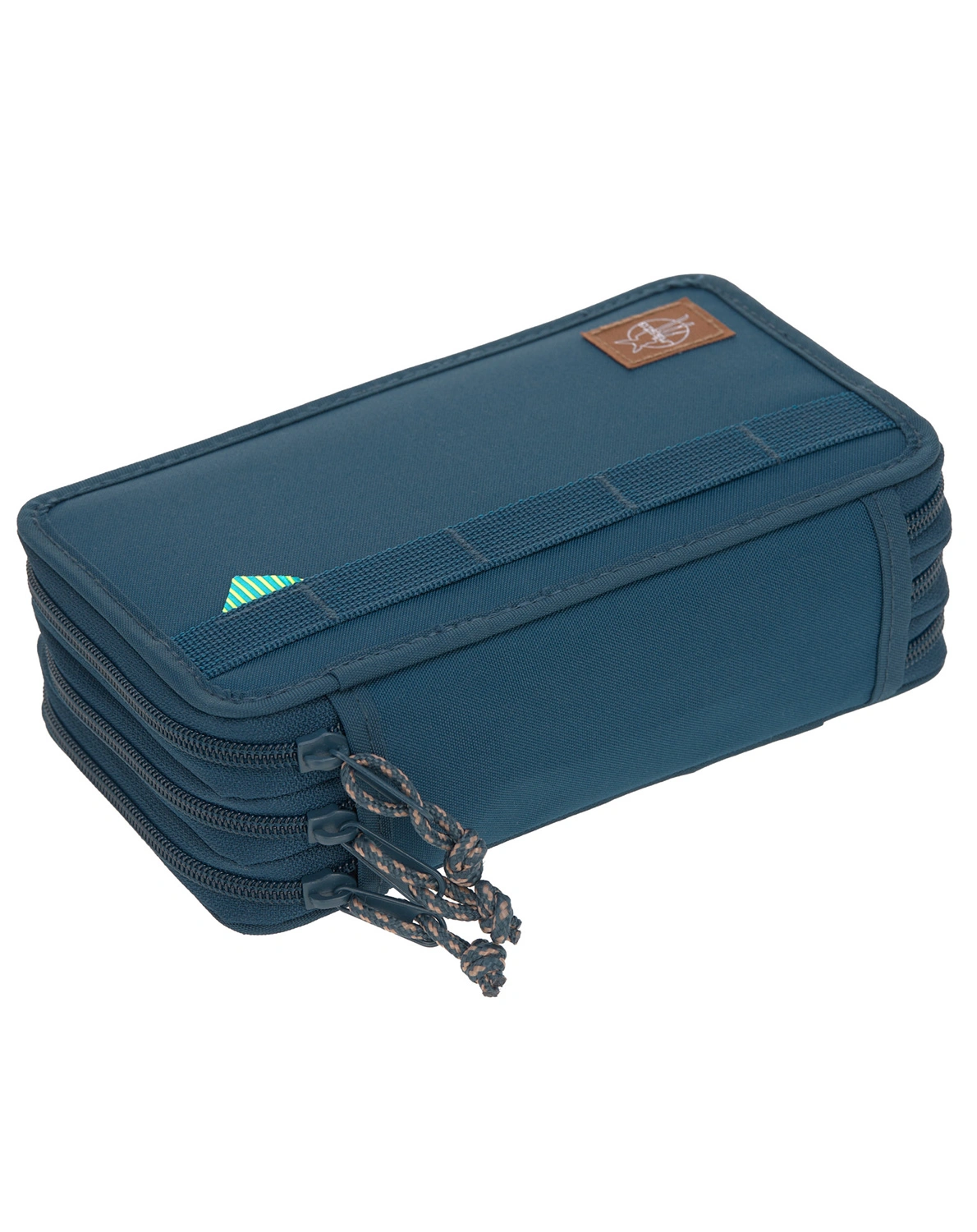 Federtasche TRIPLE UNIQUE mit Inhalt in navy