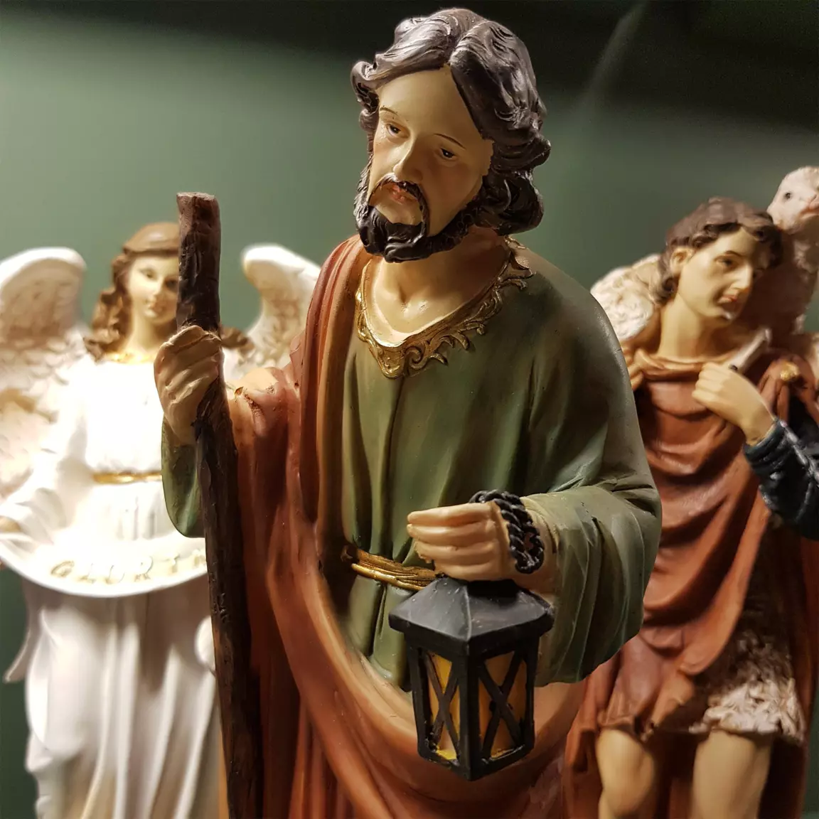 Les 11 santons (Hauteur 30 cm) de Pauline