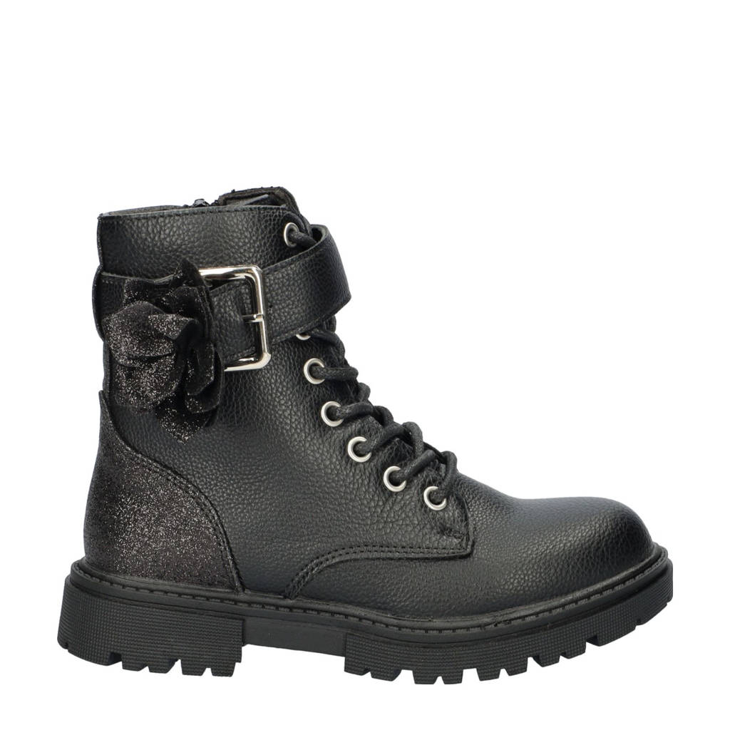 Nelson Kids veterboots zwart