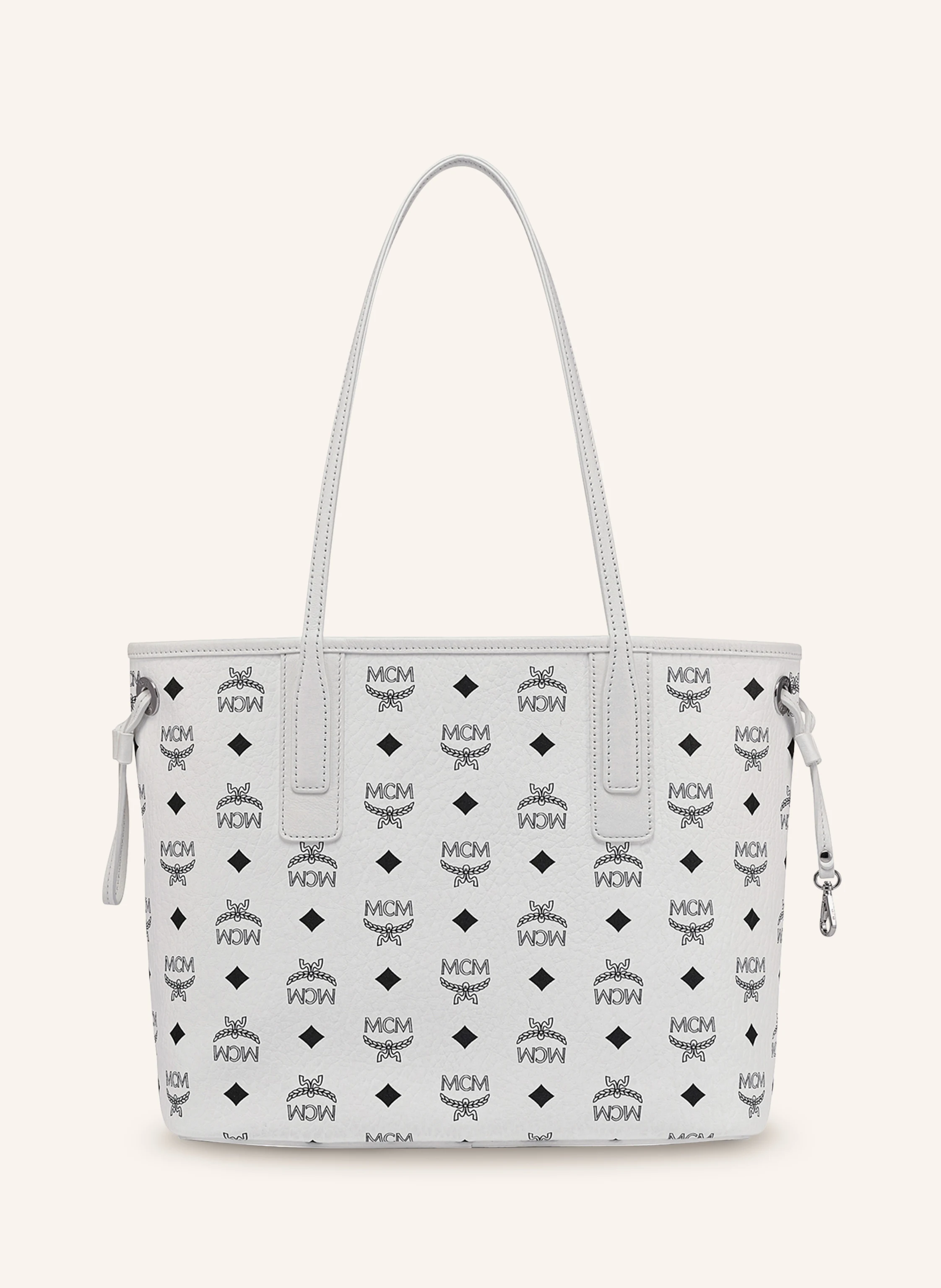 MCM Shopper LIZ SMALL zum Wenden mit Pouch