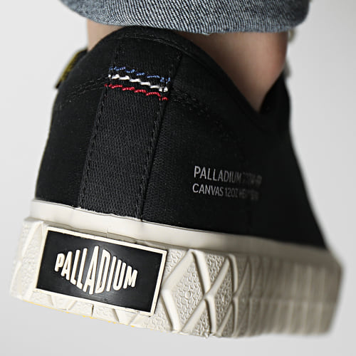 Baskets Palla Ace Canvas 77014 Black White Asparagus