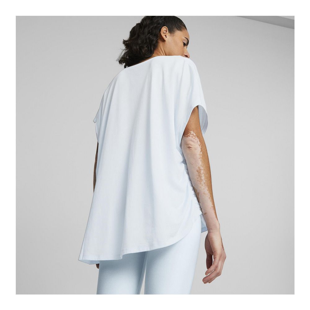 Puma STUDIO FOUNDATION - Maillot Femme icy blue heather