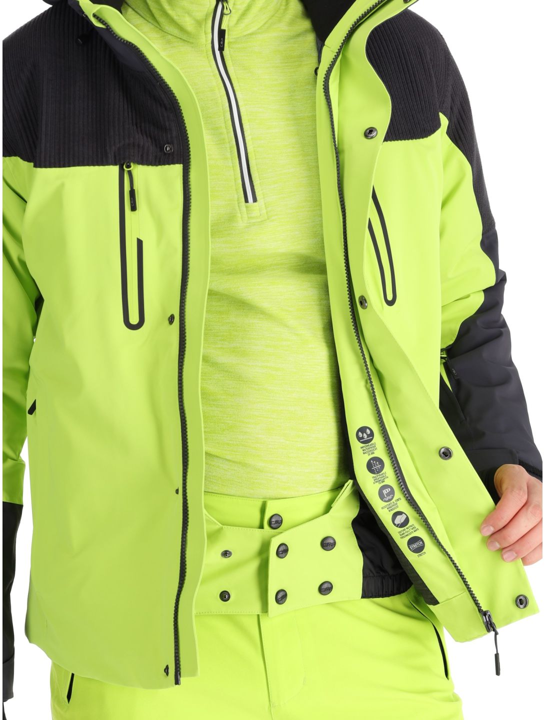 34W4737 ski-jas heren