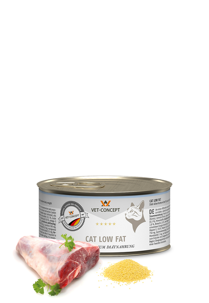 Katzenmenü Low Fat