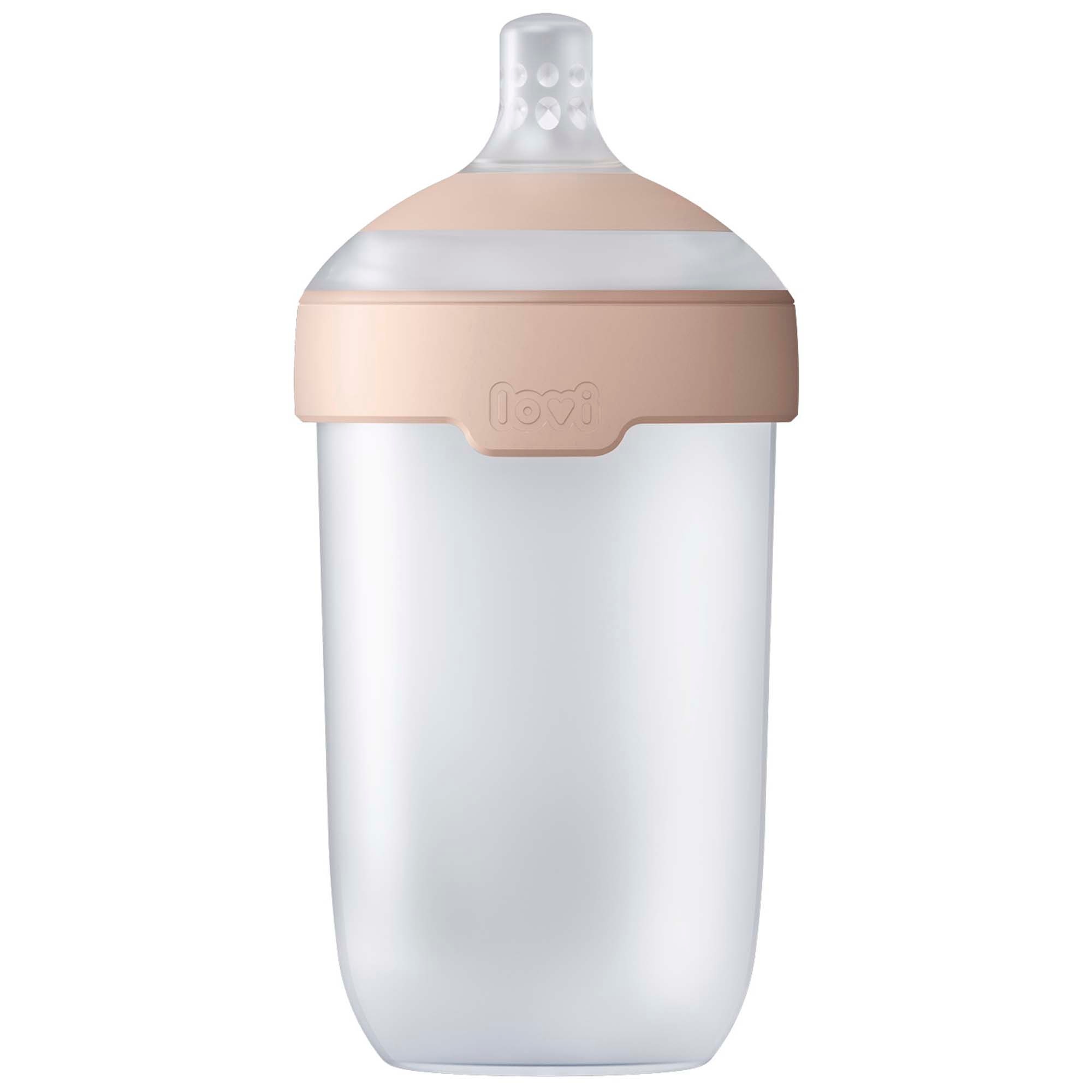 Difrax LOVI Mammafeel fles 250 ml roze