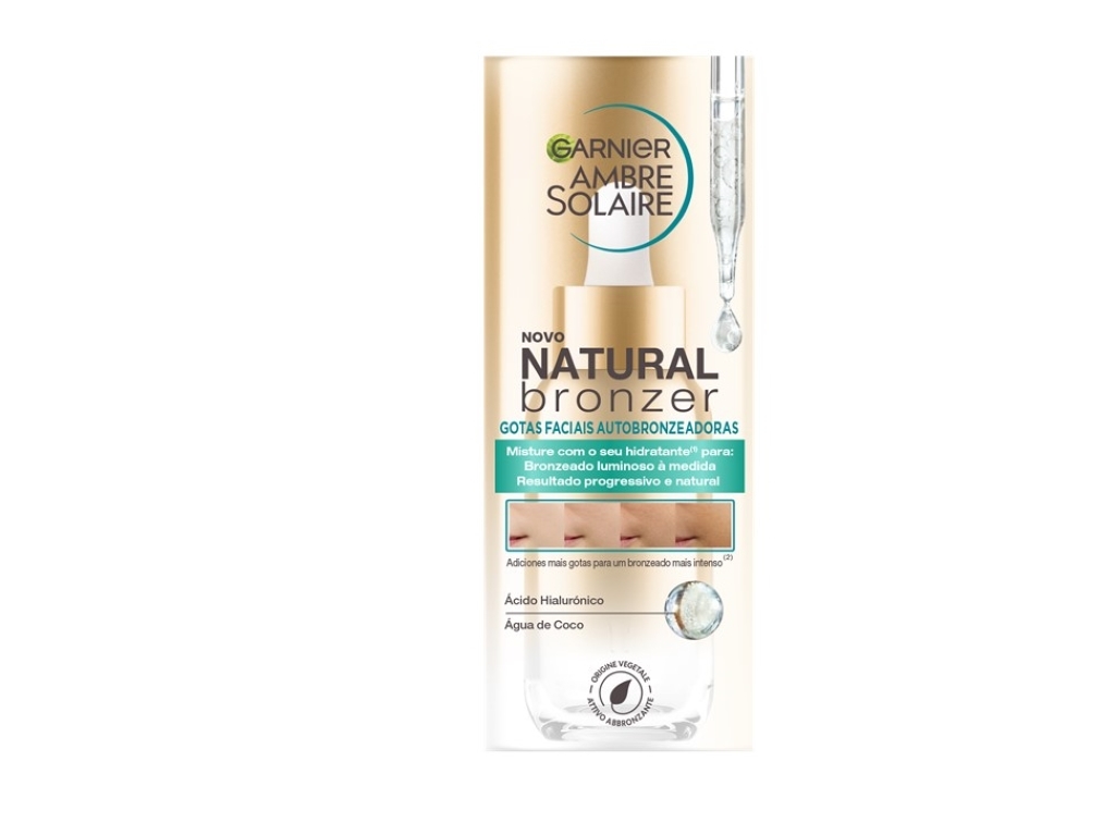 AUTO BRONZEADOR AMBRE SOLAIRE GOTAS NATURAL BRONZER 30ML