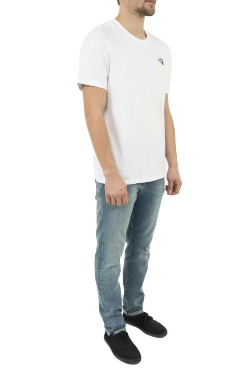 Tee shirt the north face 2tx5 simple dome fn4 white