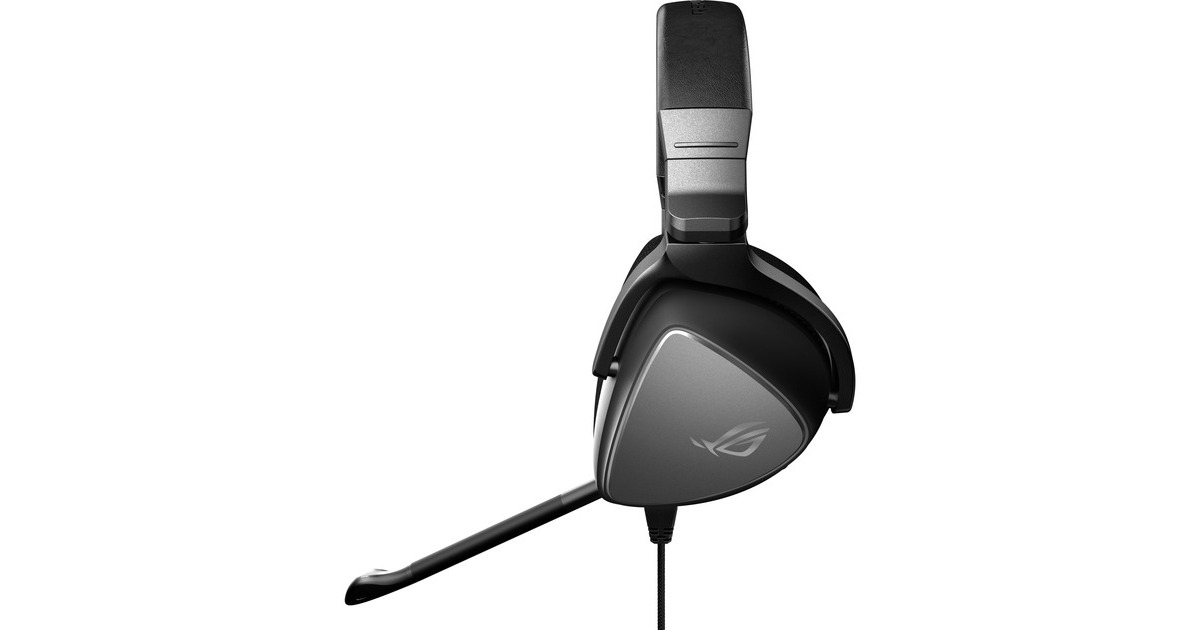 ASUSROG Delta Core over-ear gaming headset  (Zwart, Pc, PlayStation 4, PlayStation  5, Xbox One, Xbox Series X|S, Nintendo Switch)