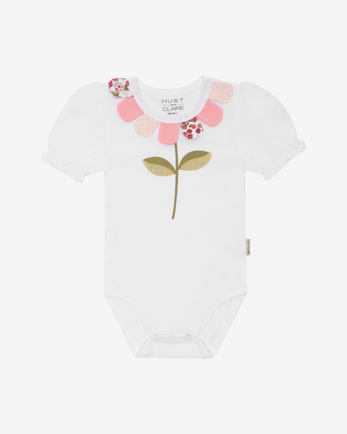 Body Kortermet – 95% Bomull,5% Elastan | HCBritt Petals