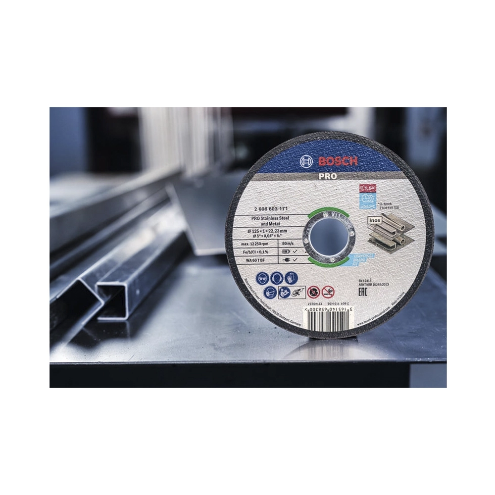 Bosch 100x Trennscheibe 125mm im Eimer (2.608.626.113)