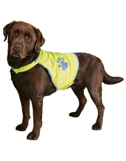 Trixie Veiligheidsvest Voor Honden Geel - Reflecterend