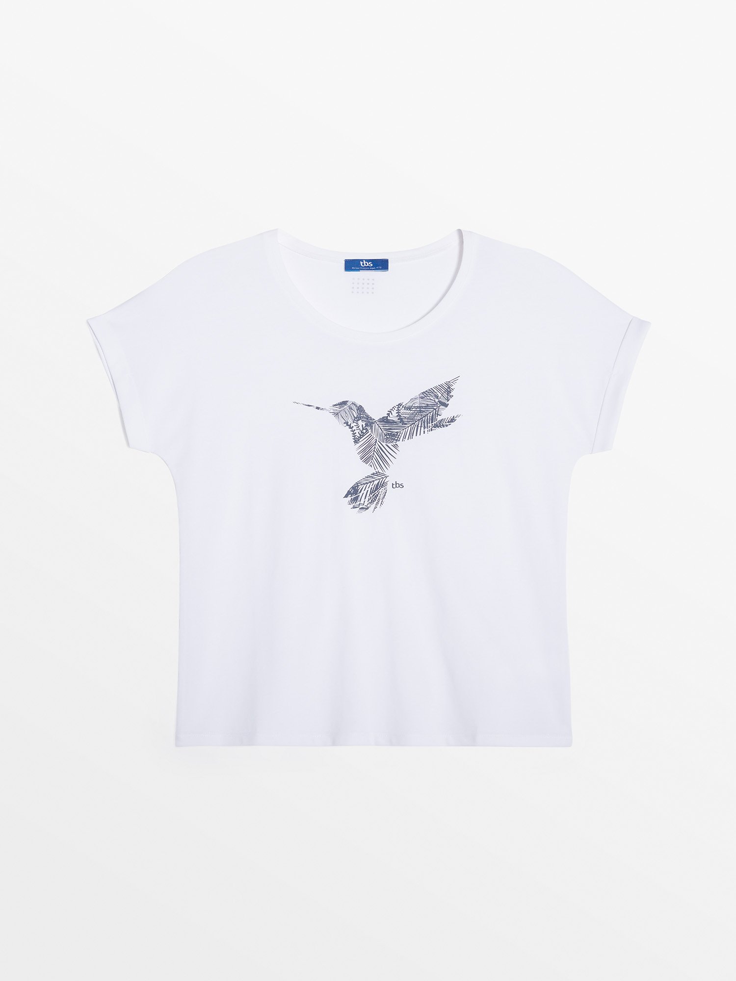 Tee Shirt Femme Coton Biologique Blanc