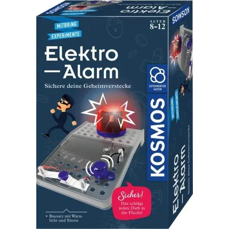 KOSMOS 65808 Elektro-Alarm Sichere deine Geheimverstecke
