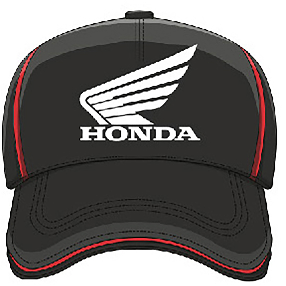 Honda HRC - Casquette baseball Racing Noir / Blanc