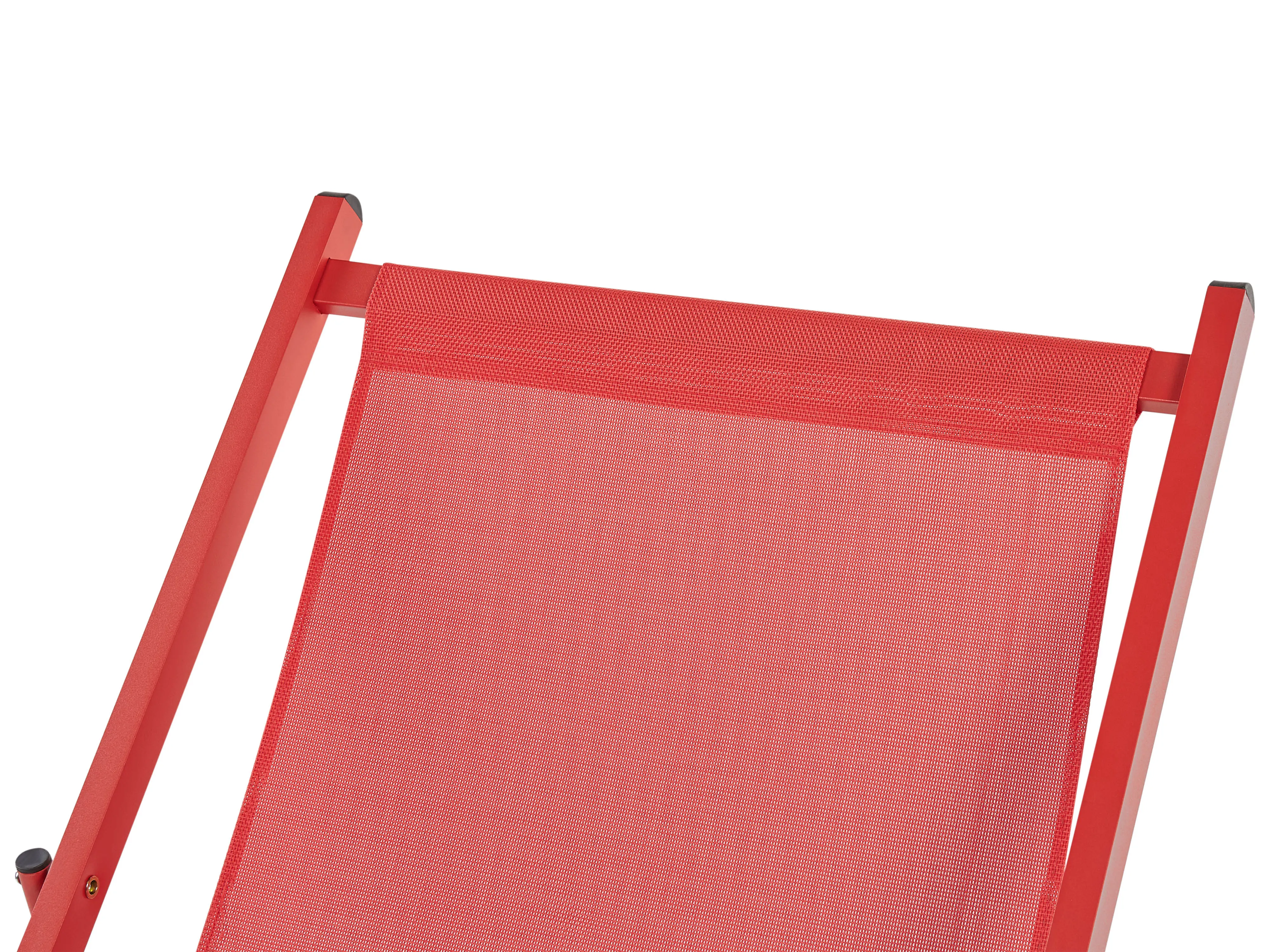 Inklapbare ligstoel LOCRI II Metaal Rood
