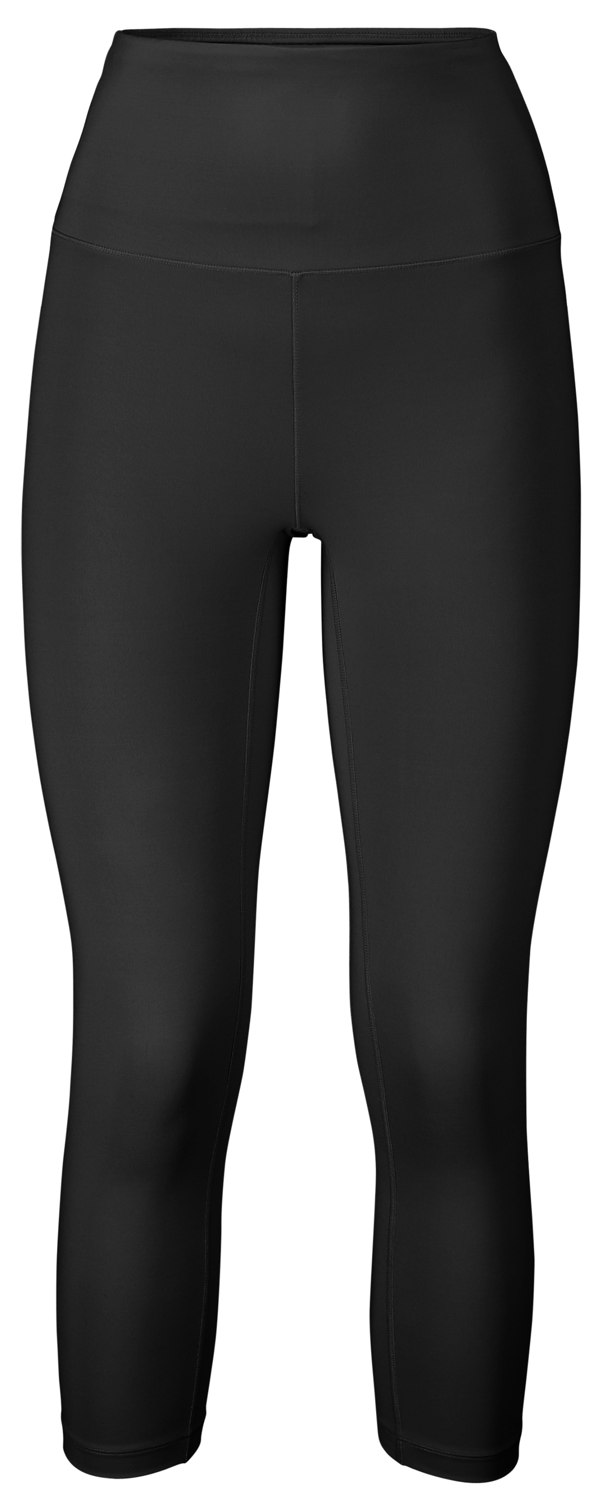Ultra High Waist Cropped Tights Black