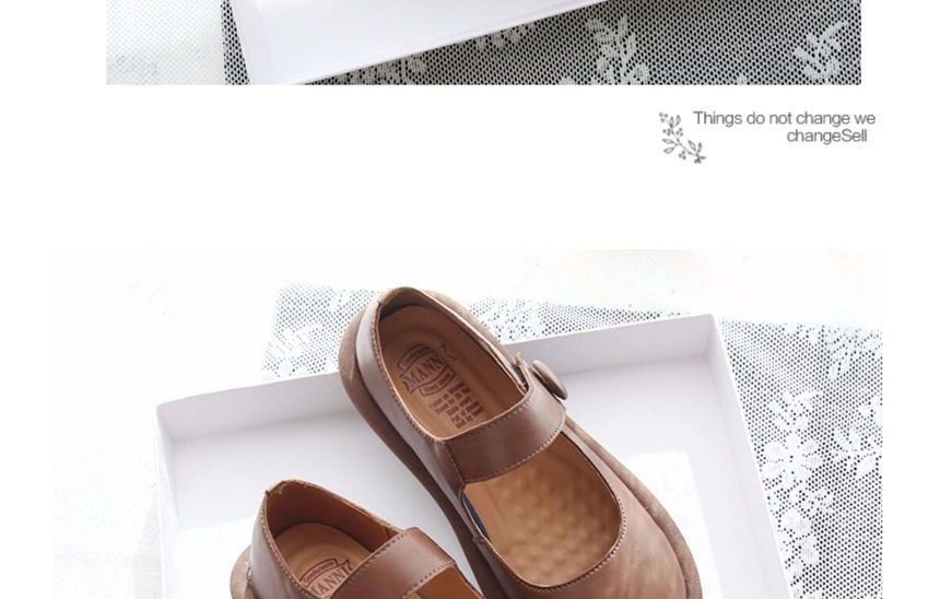 Stunex - Effen Mary Jane-schoenen