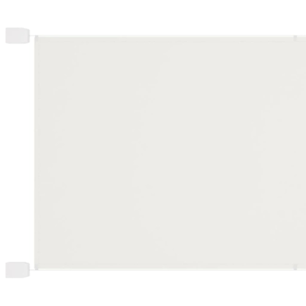 Auvent vertical 100 x 270 cm tissu oxford blanc