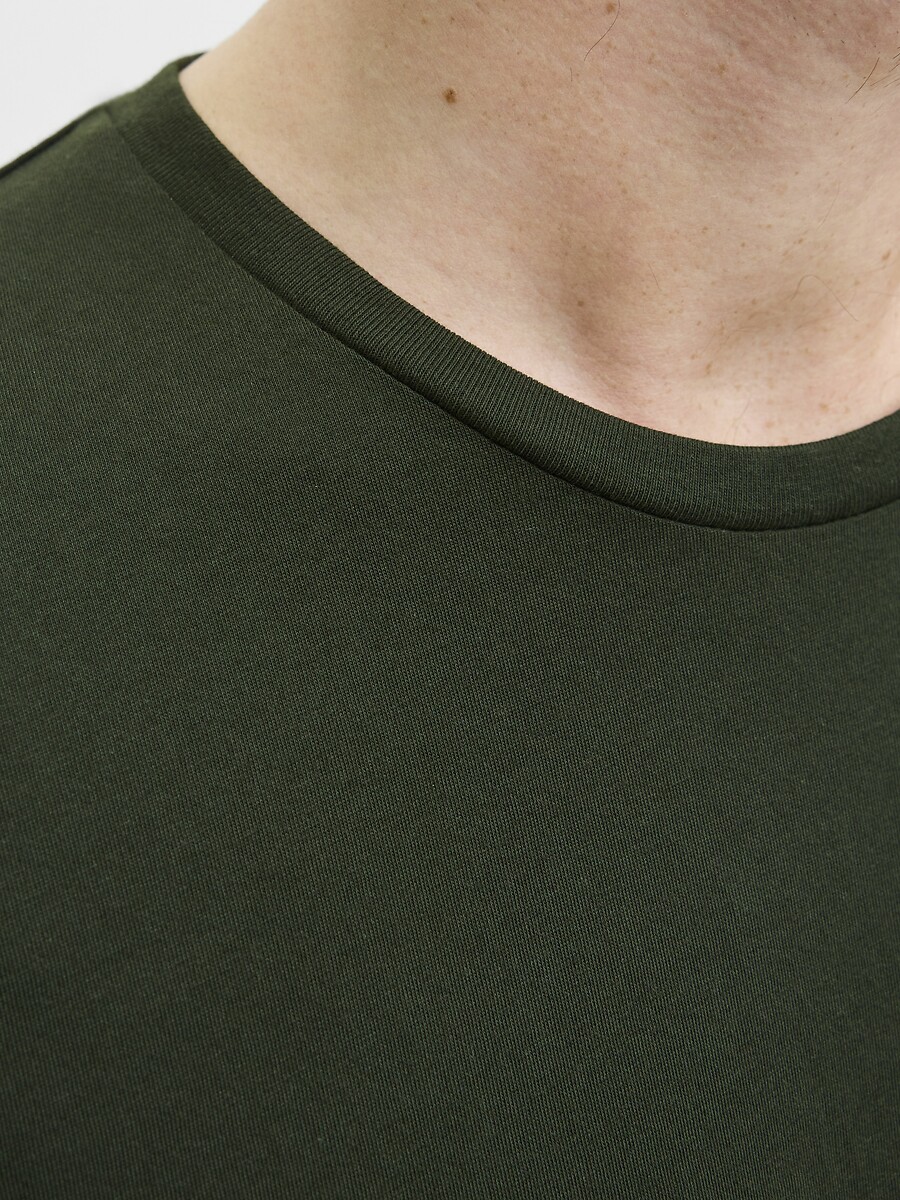 JACK & JONES<br>Camiseta de gola redonda com logotipo