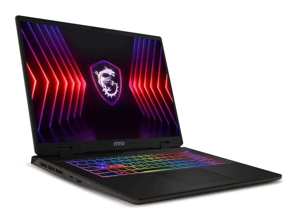 MSI Sword 17 HX B14VGKG-005NEU - Intel Core i7 - i7-14700HX / op til 5.5 GHz - Win 11 Home - GeForce RTX 4070 - 16 GB RAM - 1 TB SSD NVMe - 17