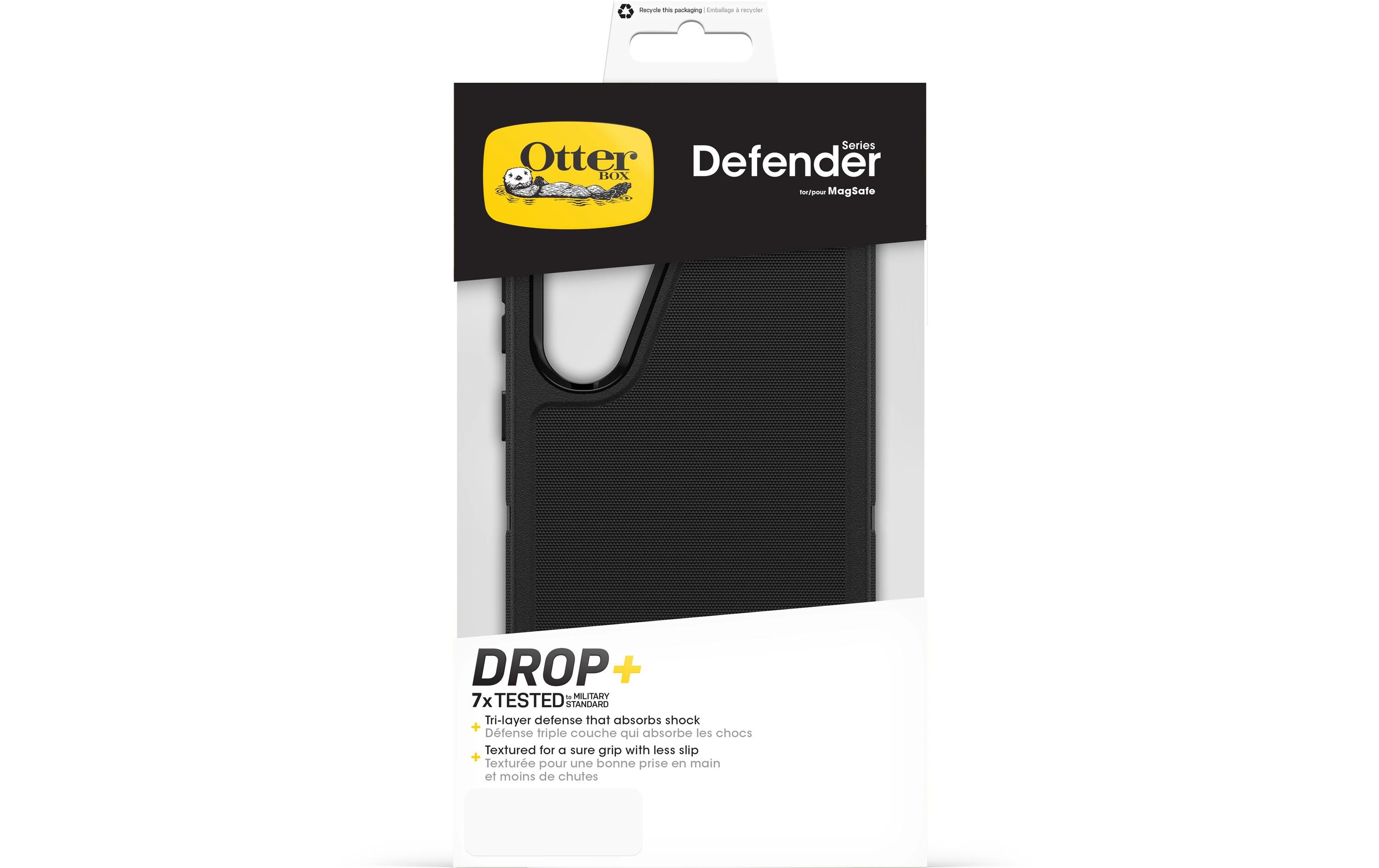 Back Cover Defender Galaxy S25+ SchwarzSchutzhülle für das Samsung Galaxy S25+ mit MagSafe Lademöglichkeit