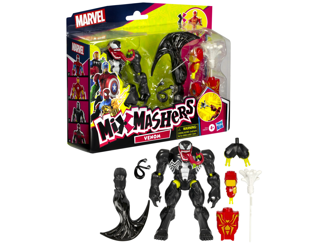 FIGURA HOMEM-ARANHA MIXMASHERS 12CM MODELOS SORTIDOS