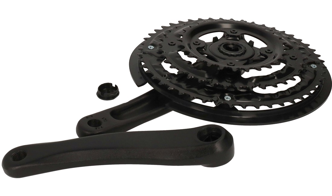 Kranksæt Prowheel 28/38/48T 170mm sort