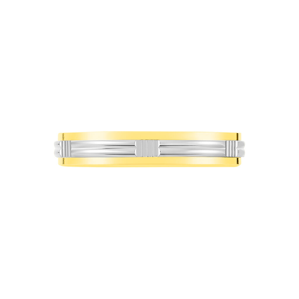 Alliance Sequana Ruban Plat Or Bicolore