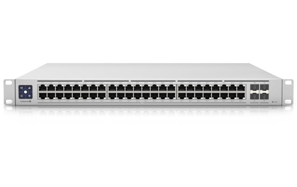 PoE Switch Enterprise 48 Port<br>Layer 3, PoE Switch mit 48x 2.5GbE, 802.3at PoE+ RJ45 Ports und 4x 10G SFP+ Ports
