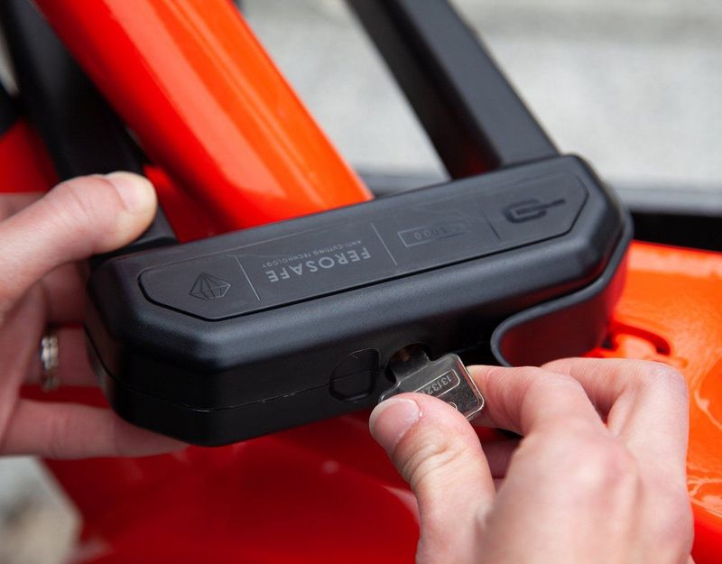 HIPLOK - D1000 - Fietsslot - Zwart - Robuust D-slot