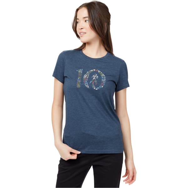 T-shirt TENTREE W WILDFIELDS TEN T-SHIRT MOONLIT OCEAN HEATHER