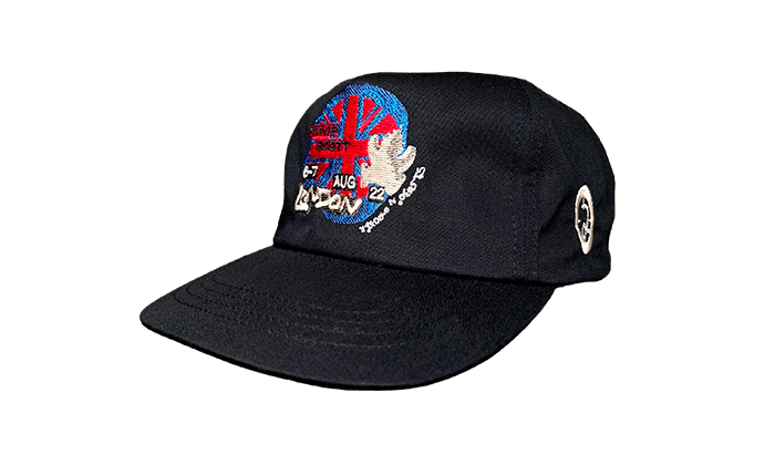 Travis Scott O2 Live Union Jack Hat Black