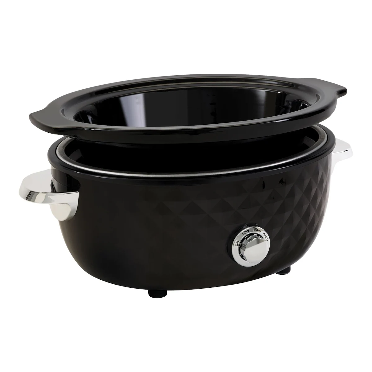 FRITEL Family Slow cooker 5.5liter Black/Chrome