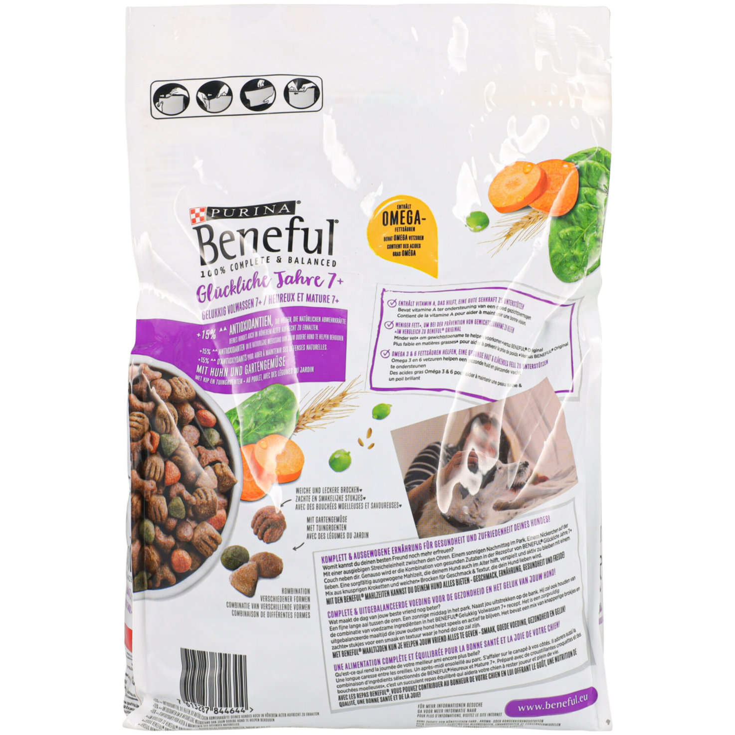 Beneful Hunde-Trockenfutter Glückliche Jahre 7+