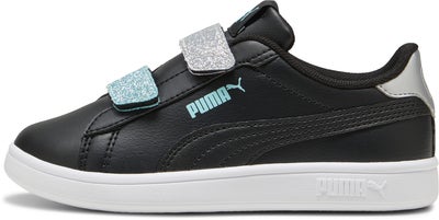 Puma Smash 3.0 Glitter Velcro V PS Sneakers, Svart