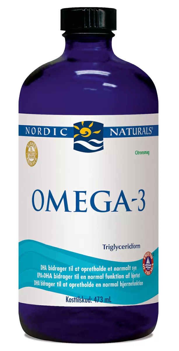 Nordic Naturals Omega 3 m. citrussmag - 473 ml