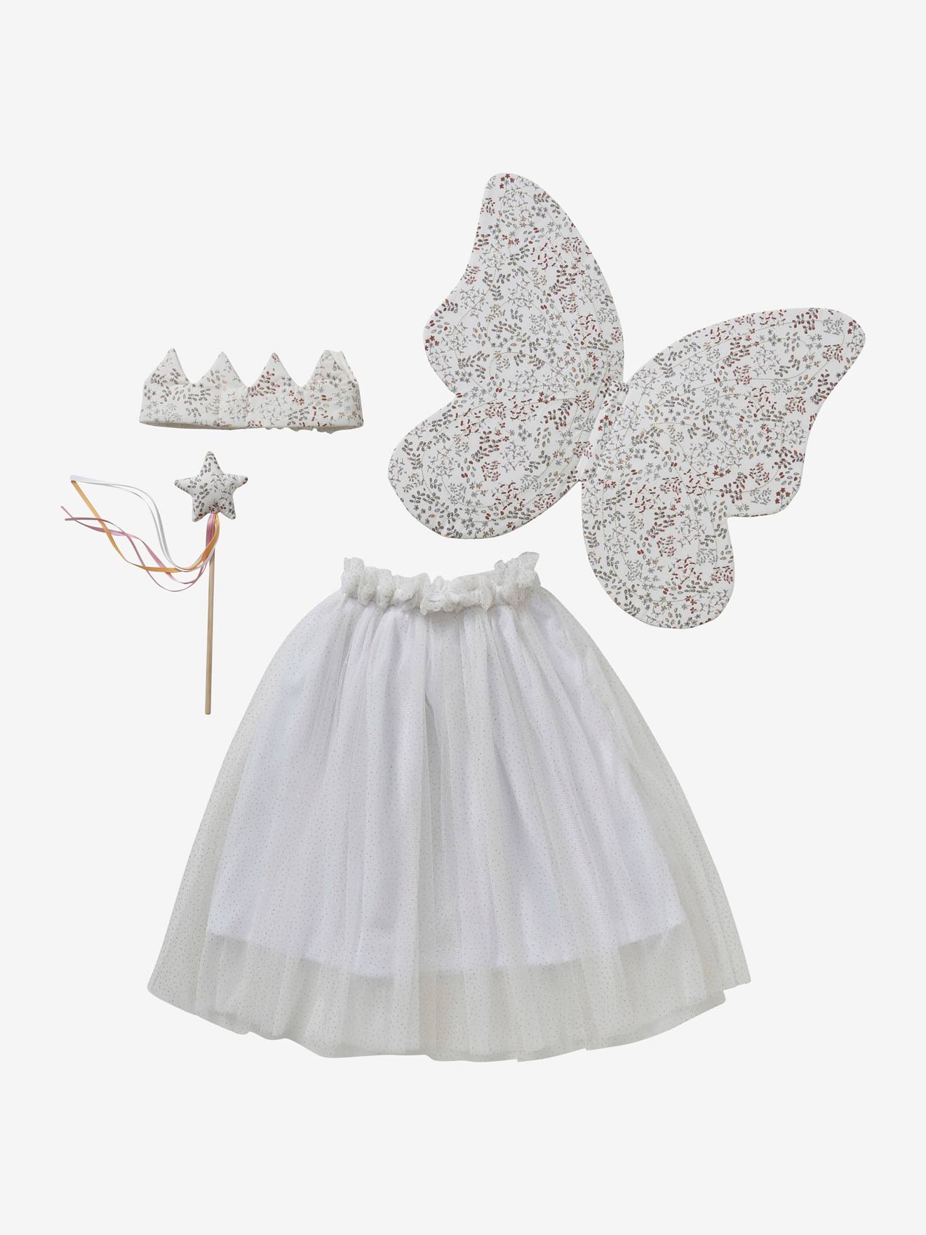 Fantasia de princesa multicolorida
