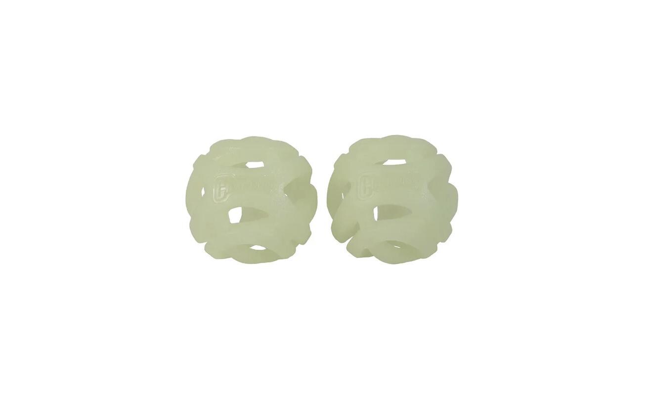 Leuchtball Max Glow Air Fetch Grösse M, 2 StückPhosphoreszierender Erholungsball für Hunde