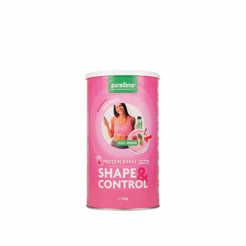 Purasana Shape & Control Aardbei - Framboos350 gr
