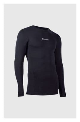 Maillot Manches Longues Sans Coutures Champion Seamless Noir