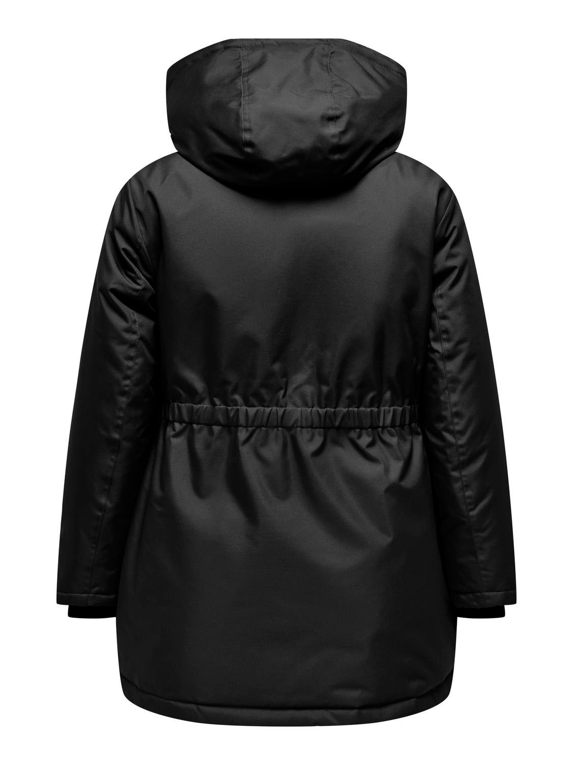 CARMIE Langer Parka Black