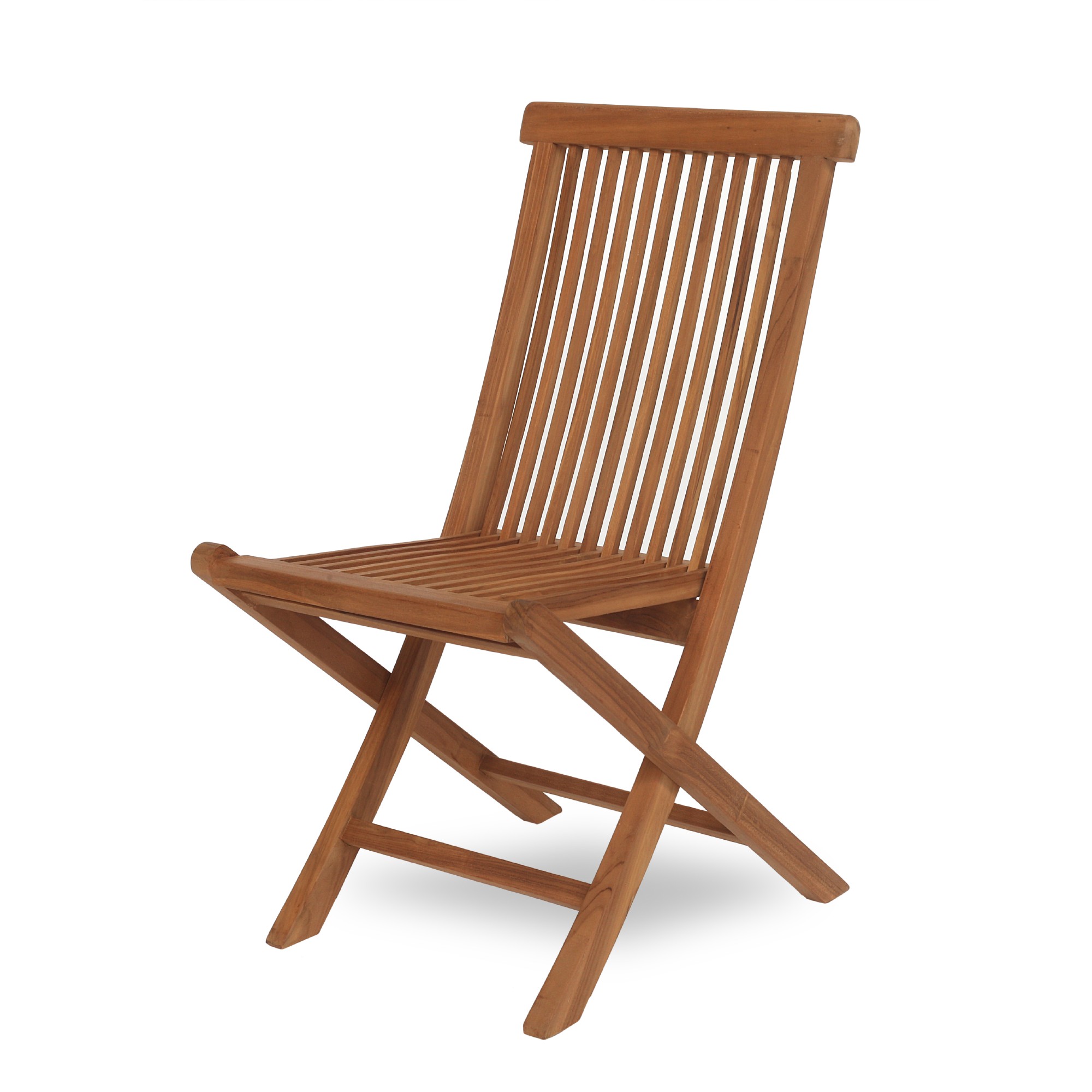 Gartenstuhl 'Arte' aus Teakholz, natur, B 52 cm, H 89 cm, L 47 cm günstig bestellen