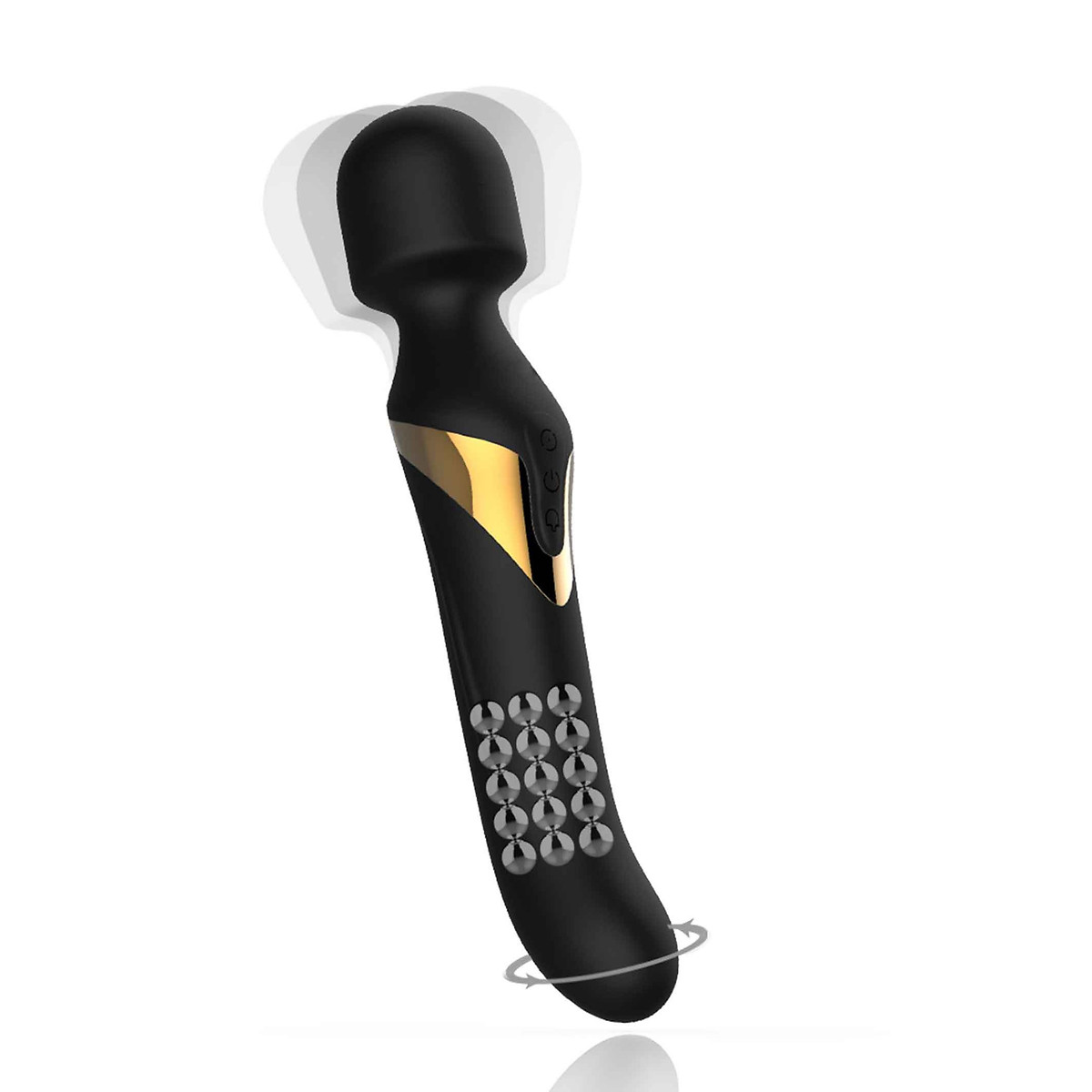 DORCEL<br>Vibrador de varinha para orgasmos duplos