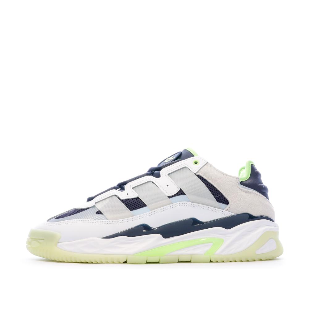 Adidas Baskets Blanches Homme Adidas Niteball